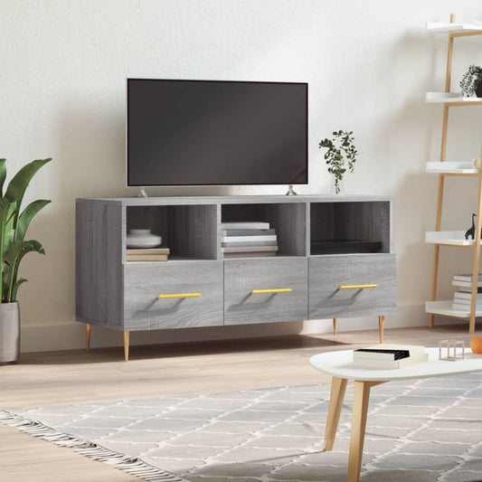 TV-Schrank Grau Sonoma 102x36x50 cm Holzwerkstoff - Pazzar.ch