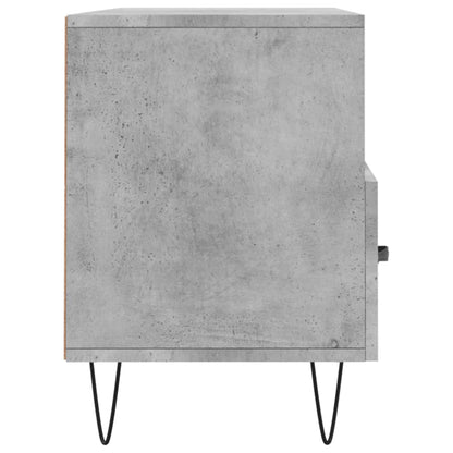 TV-Schrank Betongrau 102x36x50 cm Holzwerkstoff - Pazzar.ch