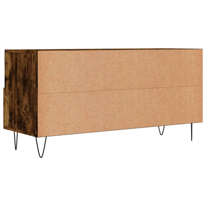 TV-Schrank Räuchereiche 102x36x50 cm Holzwerkstoff - Pazzar.ch