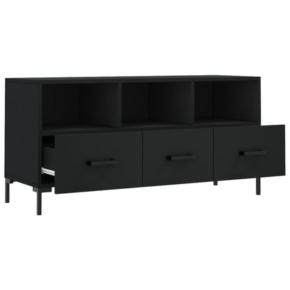 TV-Schrank Schwarz 102x36x50 cm Holzwerkstoff - Pazzar.ch