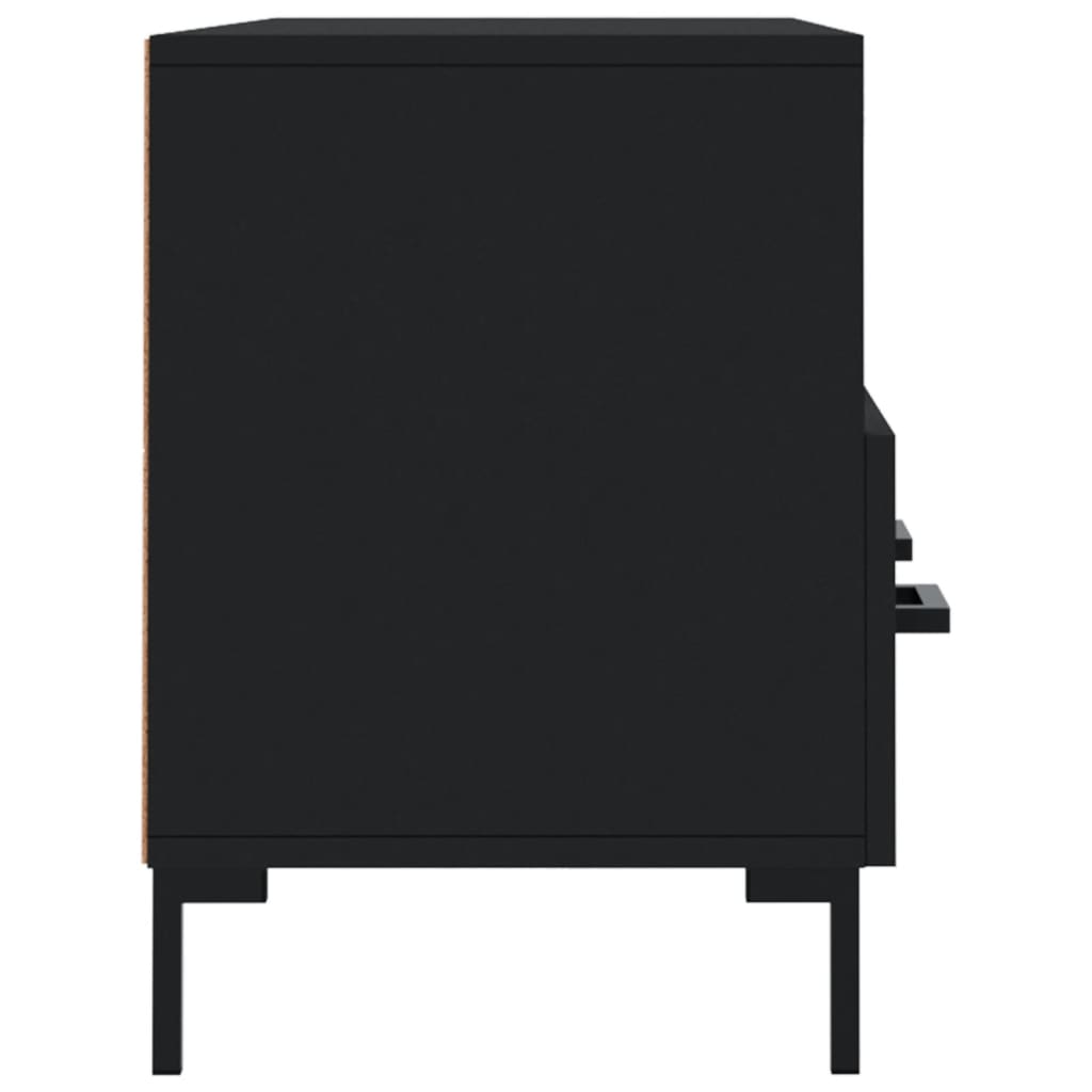 TV-Schrank Schwarz 102x36x50 cm Holzwerkstoff - Pazzar.ch