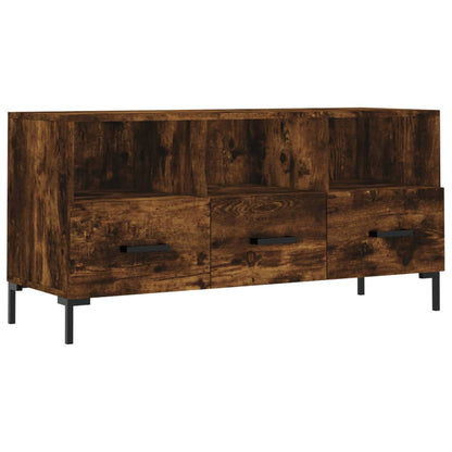 TV-Schrank Räuchereiche 102x36x50 cm Holzwerkstoff - Pazzar.ch