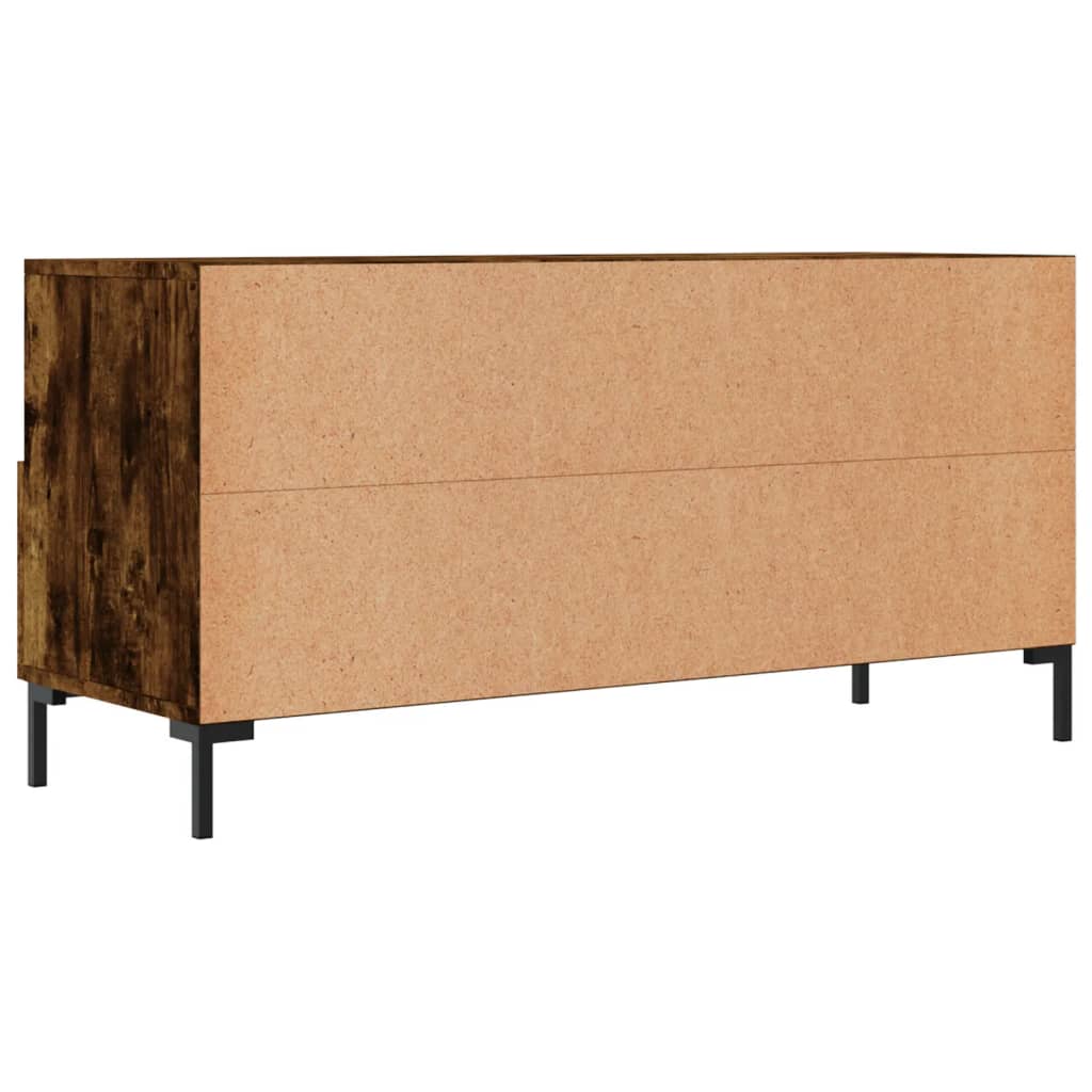 TV-Schrank Räuchereiche 102x36x50 cm Holzwerkstoff - Pazzar.ch