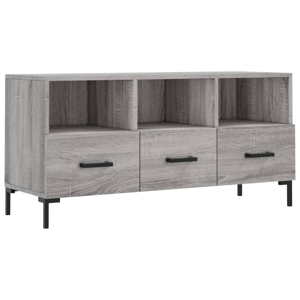 TV-Schrank Grau Sonoma 102x36x50 cm Holzwerkstoff - Pazzar.ch