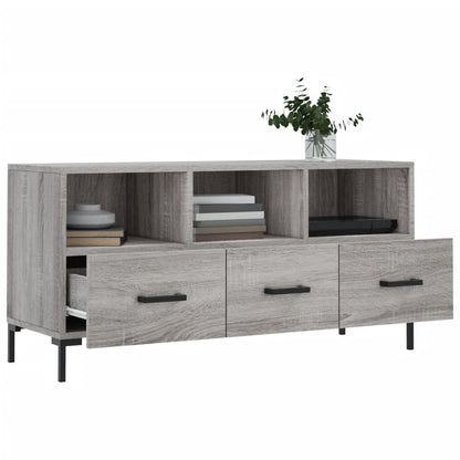TV-Schrank Grau Sonoma 102x36x50 cm Holzwerkstoff - Pazzar.ch