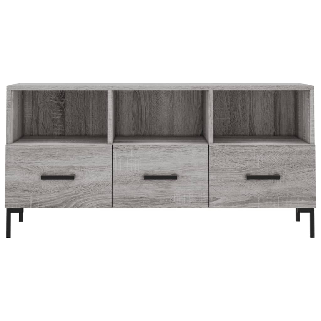 TV-Schrank Grau Sonoma 102x36x50 cm Holzwerkstoff - Pazzar.ch