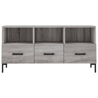 TV-Schrank Grau Sonoma 102x36x50 cm Holzwerkstoff - Pazzar.ch