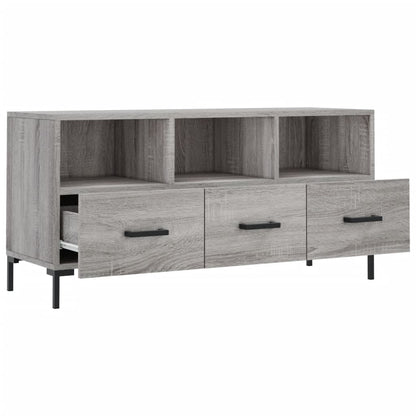 TV-Schrank Grau Sonoma 102x36x50 cm Holzwerkstoff - Pazzar.ch