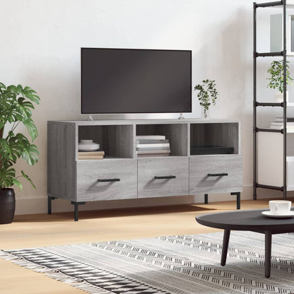 TV-Schrank Grau Sonoma 102x36x50 cm Holzwerkstoff - Pazzar.ch