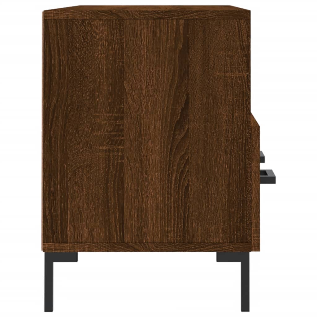 TV-Schrank Braun Eichen-Optik 102x36x50 cm Holzwerkstoff - Pazzar.ch