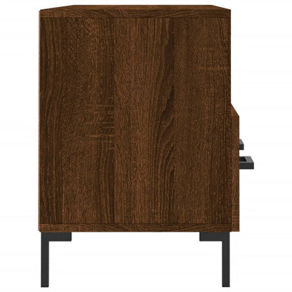 TV-Schrank Braun Eichen-Optik 102x36x50 cm Holzwerkstoff - Pazzar.ch