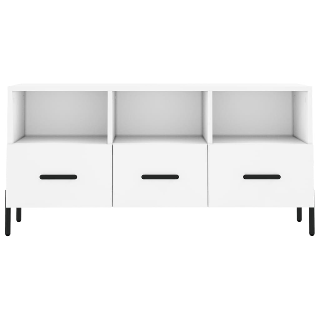 TV-Schrank Weiß 102x36x50 cm Holzwerkstoff - Pazzar.ch