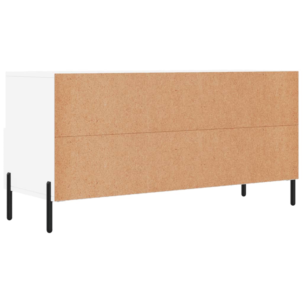 TV-Schrank Weiß 102x36x50 cm Holzwerkstoff - Pazzar.ch