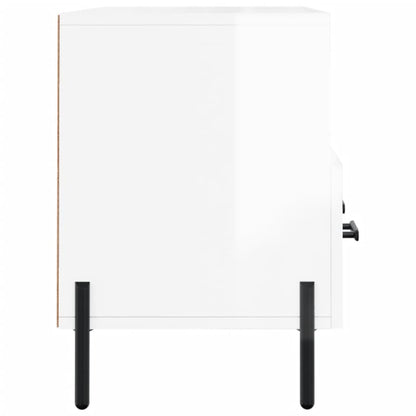 TV-Schrank Hochglanz-Weiß 102x36x50 cm Holzwerkstoff - Pazzar.ch