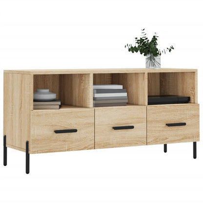 TV-Schrank Sonoma-Eiche 102x36x50 cm Holzwerkstoff - Pazzar.ch