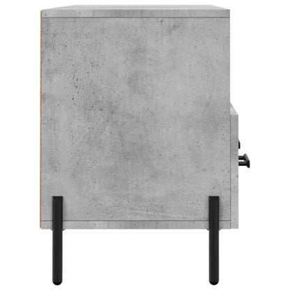 TV-Schrank Betongrau 102x36x50 cm Holzwerkstoff - Pazzar.ch
