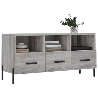 TV-Schrank Grau Sonoma 102x36x50 cm Holzwerkstoff - Pazzar.ch