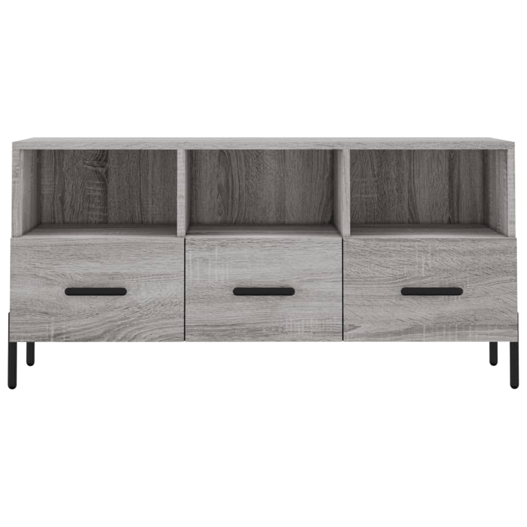 TV-Schrank Grau Sonoma 102x36x50 cm Holzwerkstoff - Pazzar.ch
