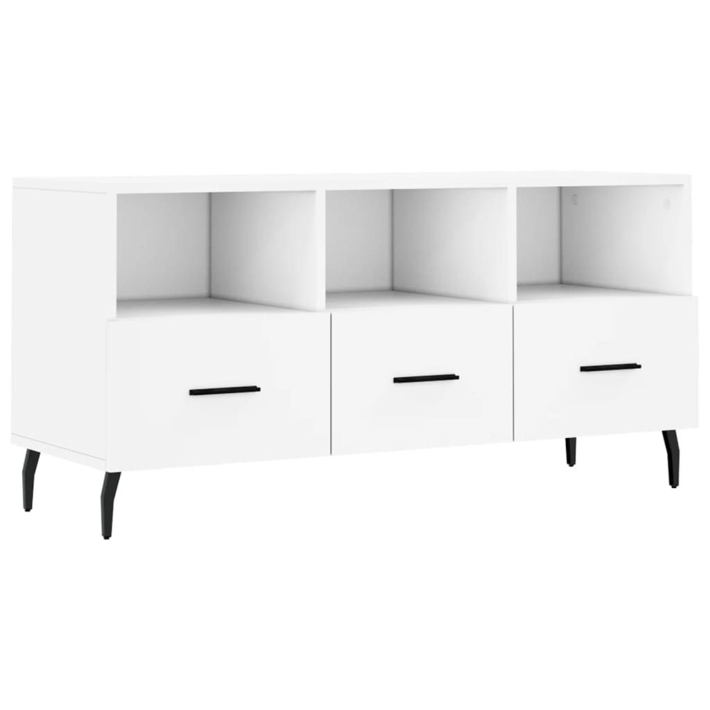 TV-Schrank Weiß 102x36x50 cm Holzwerkstoff - Pazzar.ch