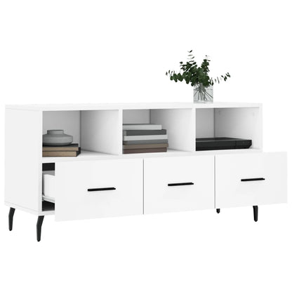 TV-Schrank Weiß 102x36x50 cm Holzwerkstoff - Pazzar.ch