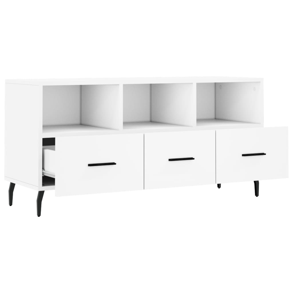 TV-Schrank Weiß 102x36x50 cm Holzwerkstoff - Pazzar.ch