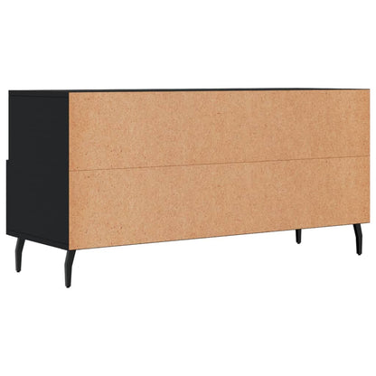 TV-Schrank Schwarz 102x36x50 cm Holzwerkstoff - Pazzar.ch