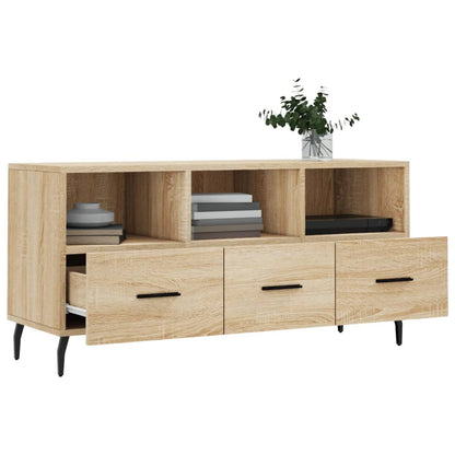 TV-Schrank Sonoma-Eiche 102x36x50 cm Holzwerkstoff - Pazzar.ch
