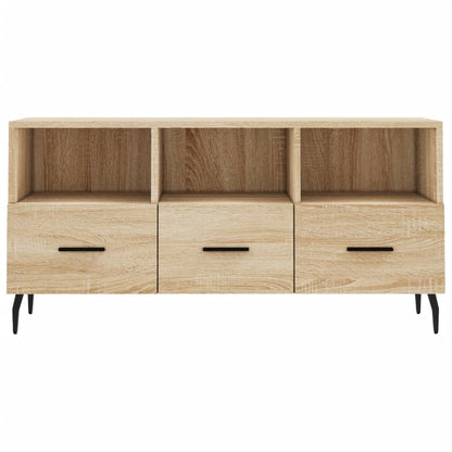 TV-Schrank Sonoma-Eiche 102x36x50 cm Holzwerkstoff - Pazzar.ch