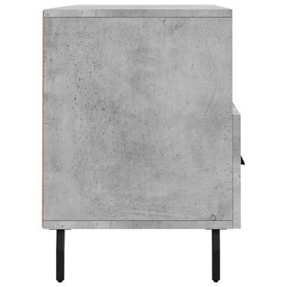 TV-Schrank Betongrau 102x36x50 cm Holzwerkstoff - Pazzar.ch