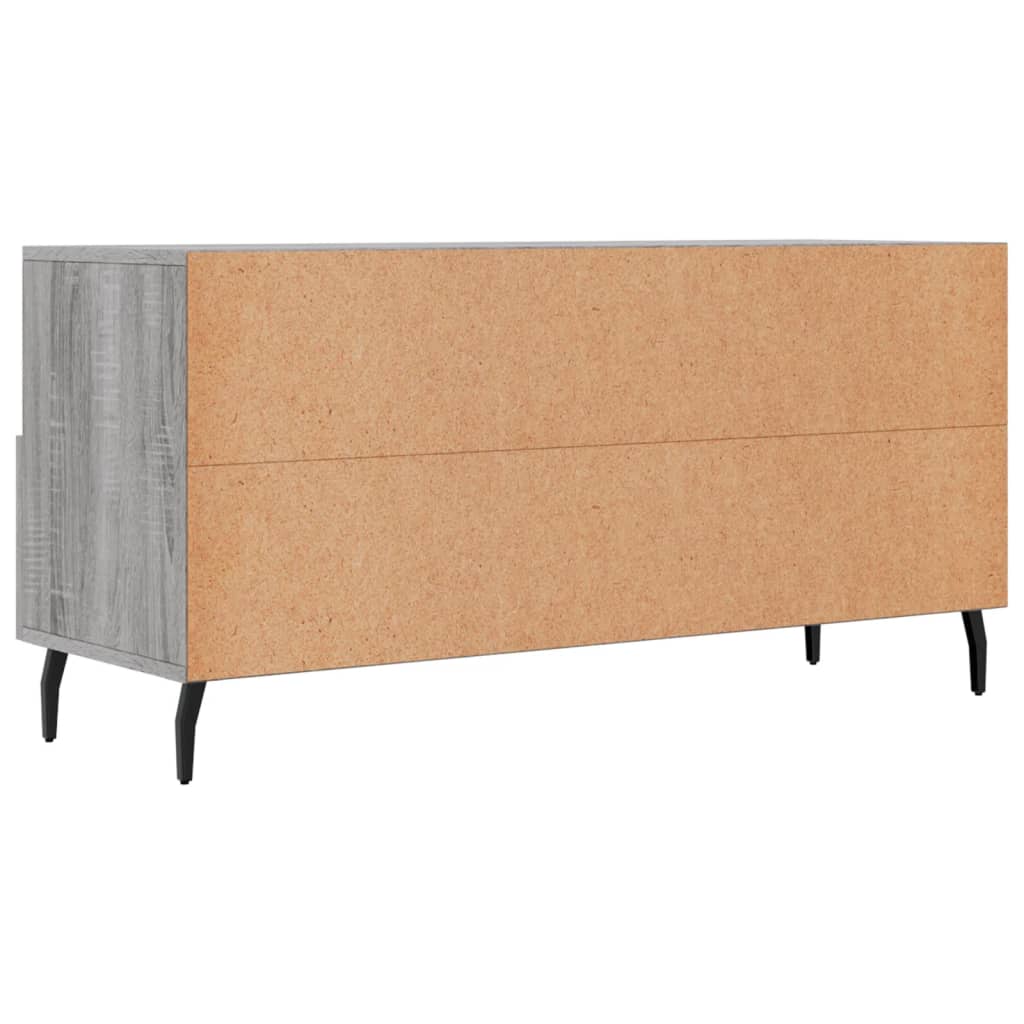 TV-Schrank Grau Sonoma 102x36x50 cm Holzwerkstoff - Pazzar.ch