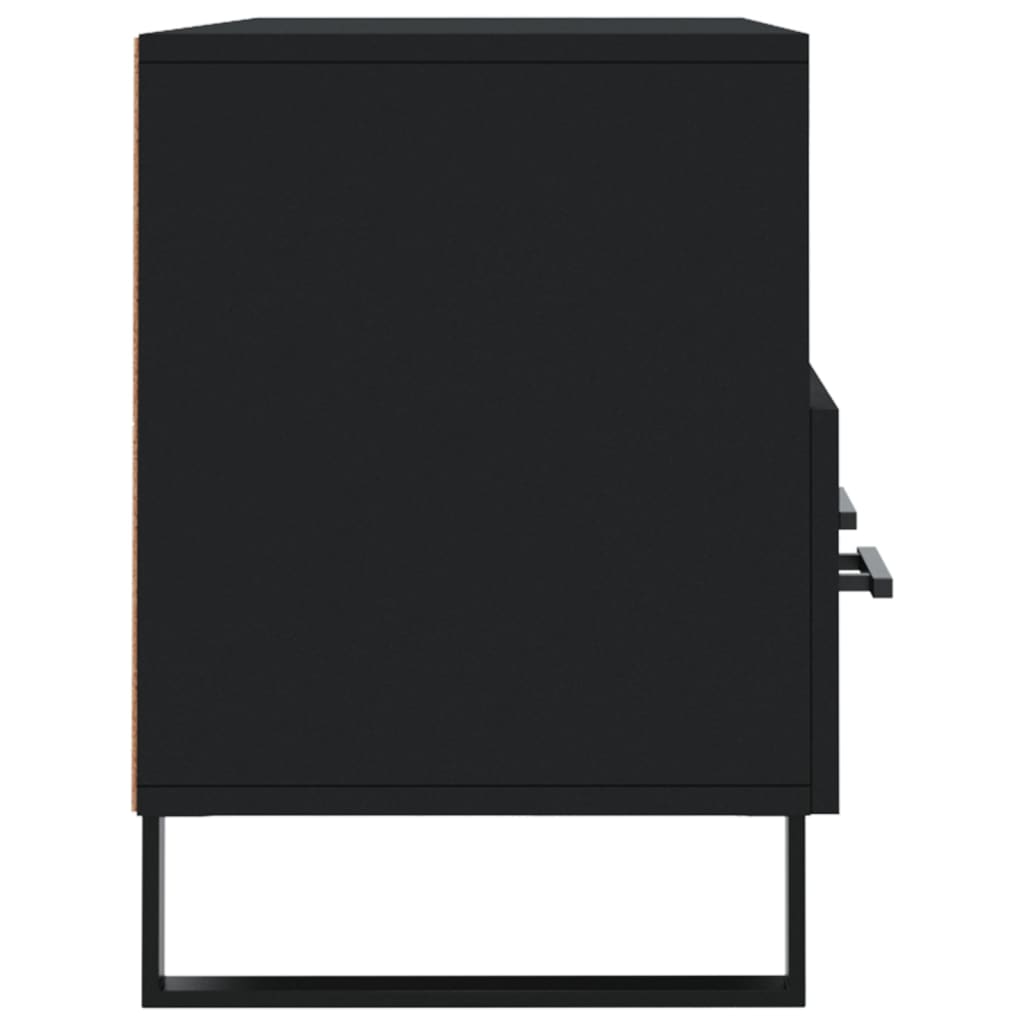 TV-Schrank Schwarz 102x36x50 cm Holzwerkstoff - Pazzar.ch