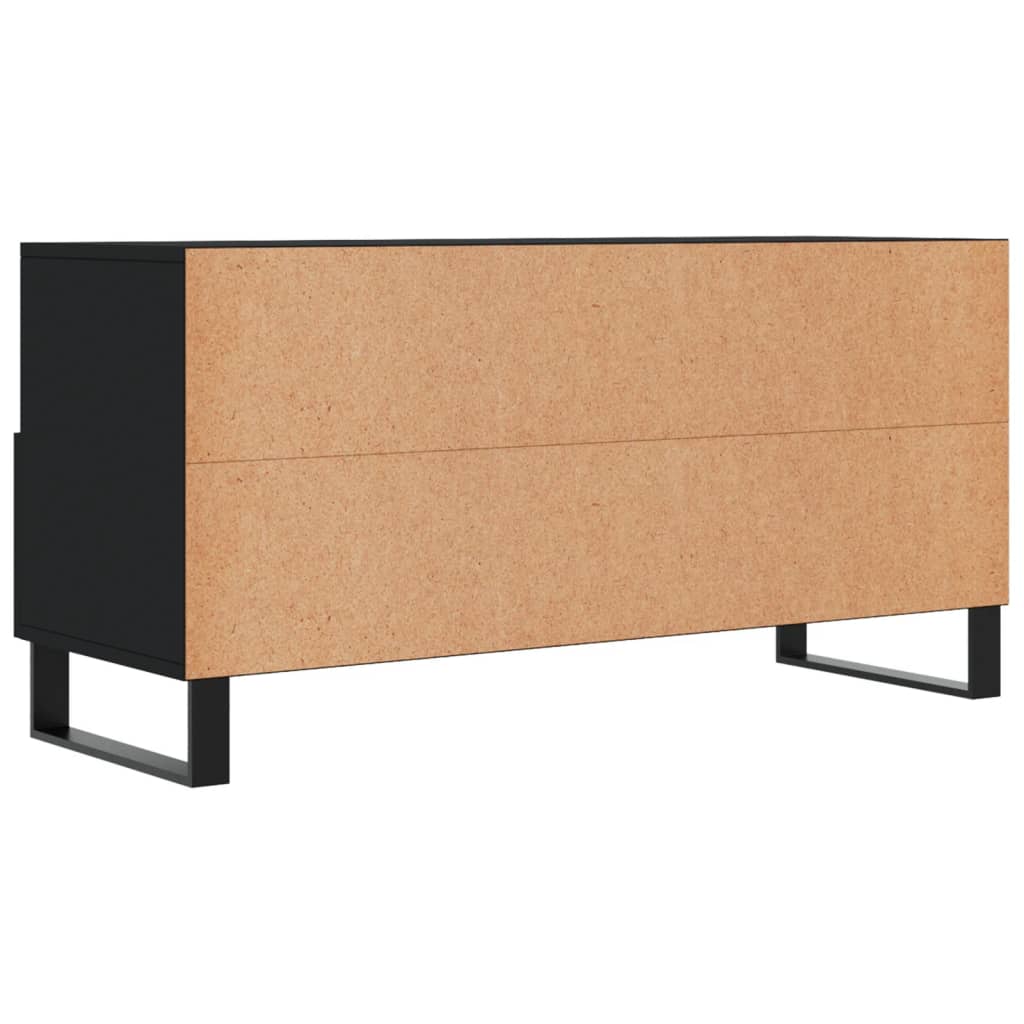 TV-Schrank Schwarz 102x36x50 cm Holzwerkstoff - Pazzar.ch