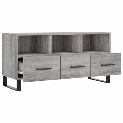 TV-Schrank Grau Sonoma 102x36x50 cm Holzwerkstoff - Pazzar.ch