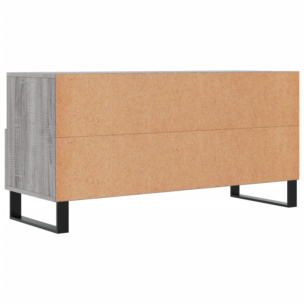 TV-Schrank Grau Sonoma 102x36x50 cm Holzwerkstoff - Pazzar.ch