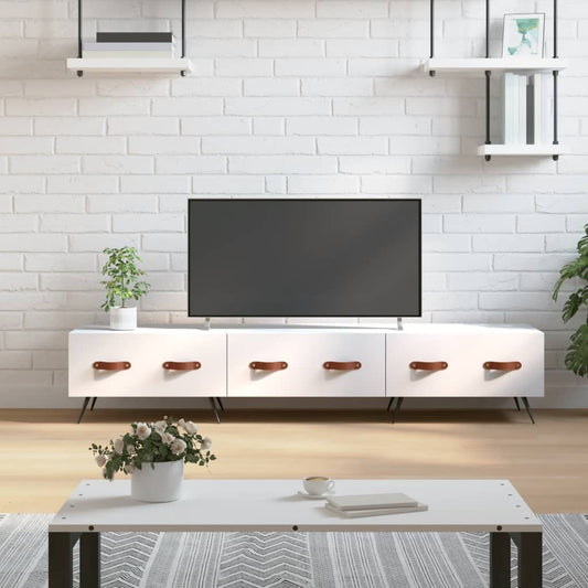 TV-Schrank Weiß 150x36x30 cm Holzwerkstoff - Pazzar.ch