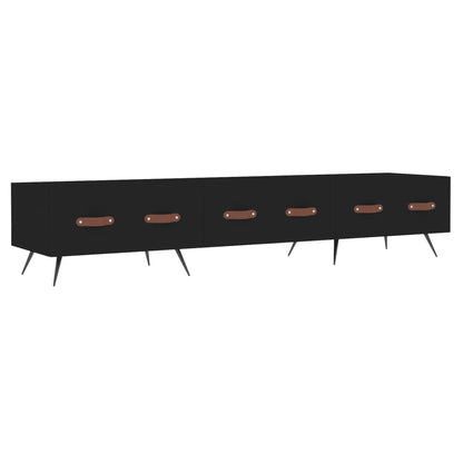TV-Schrank Schwarz 150x36x30 cm Holzwerkstoff - Pazzar.ch