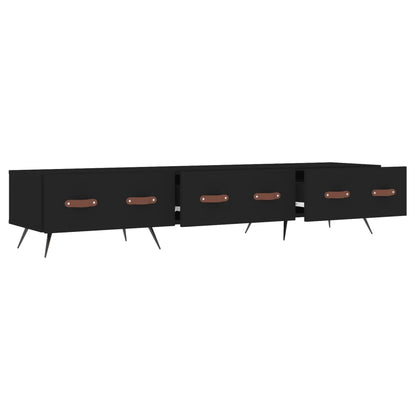 TV-Schrank Schwarz 150x36x30 cm Holzwerkstoff - Pazzar.ch