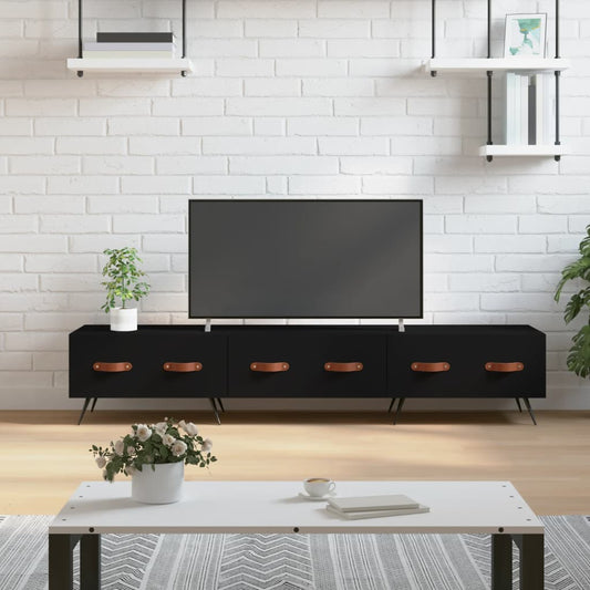 TV-Schrank Schwarz 150x36x30 cm Holzwerkstoff - Pazzar.ch