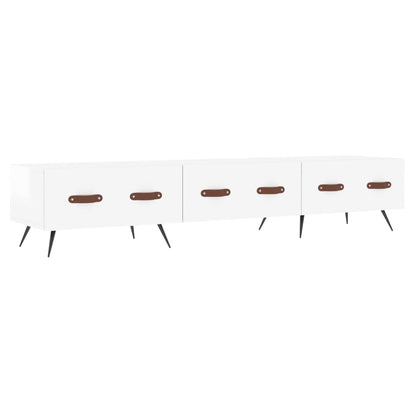 TV-Schrank Hochglanz-Weiß 150x36x30 cm Holzwerkstoff - Pazzar.ch
