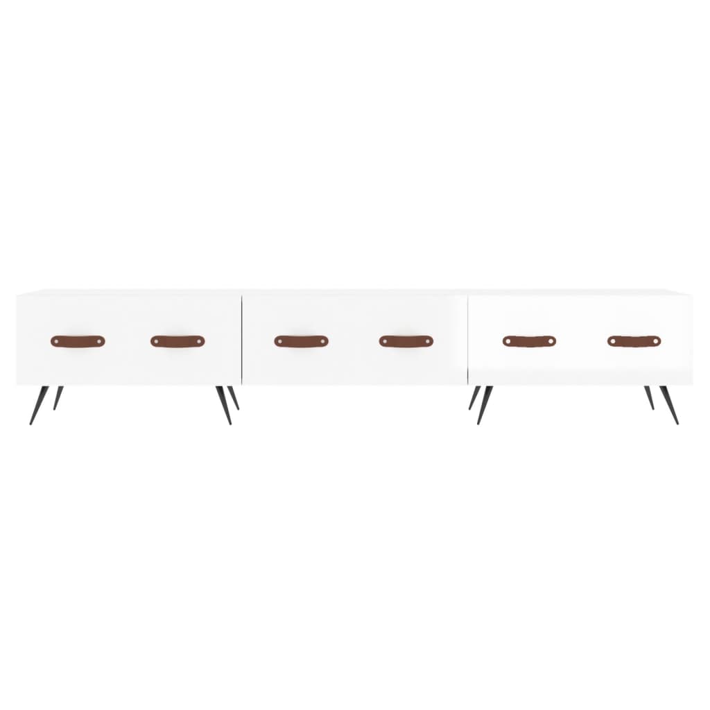 TV-Schrank Hochglanz-Weiß 150x36x30 cm Holzwerkstoff - Pazzar.ch