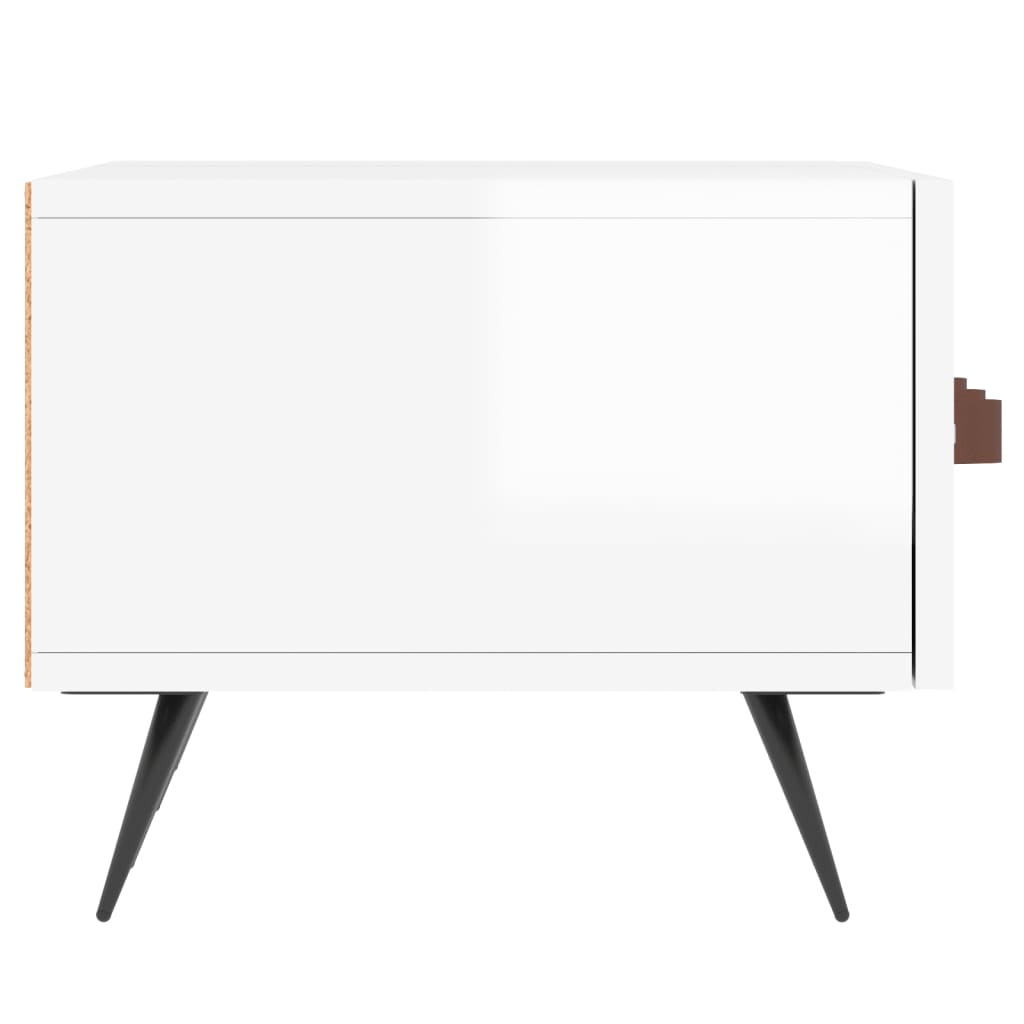 TV-Schrank Hochglanz-Weiß 150x36x30 cm Holzwerkstoff - Pazzar.ch