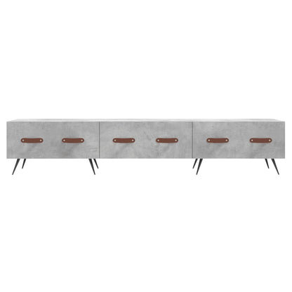 TV-Schrank Betongrau 150x36x30 cm Holzwerkstoff - Pazzar.ch