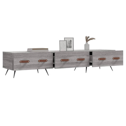 TV-Schrank Grau Sonoma 150x36x30 cm Holzwerkstoff - Pazzar.ch