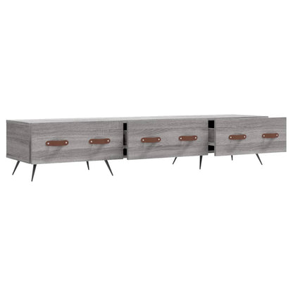 TV-Schrank Grau Sonoma 150x36x30 cm Holzwerkstoff - Pazzar.ch