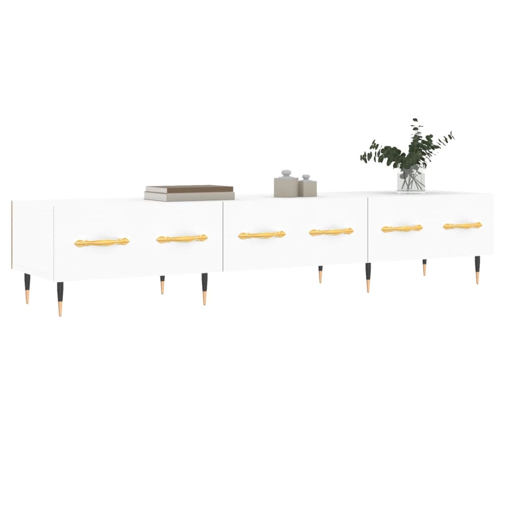 TV-Schrank Weiß 150x36x30 cm Holzwerkstoff - Pazzar.ch