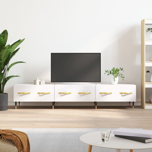 TV-Schrank Weiß 150x36x30 cm Holzwerkstoff - Pazzar.ch