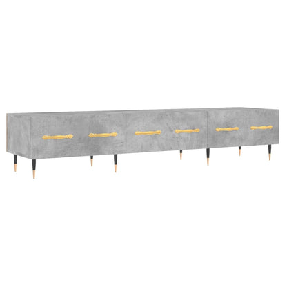 TV-Schrank Betongrau 150x36x30 cm Holzwerkstoff - Pazzar.ch