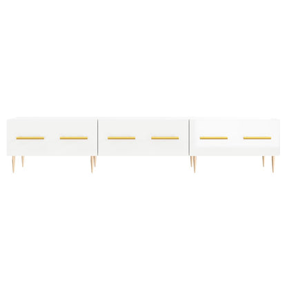 TV-Schrank Hochglanz-Weiß 150x36x30 cm Holzwerkstoff - Pazzar.ch