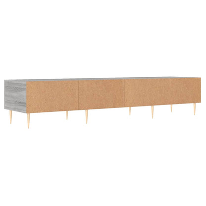 TV-Schrank Grau Sonoma 150x36x30 cm Holzwerkstoff - Pazzar.ch