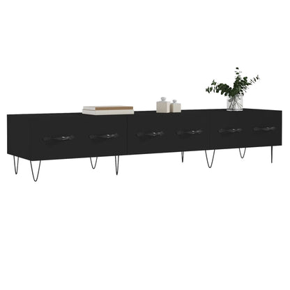 TV-Schrank Schwarz 150x36x30 cm Holzwerkstoff - Pazzar.ch